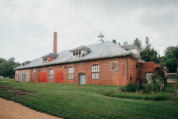The Creamery brick building exterior